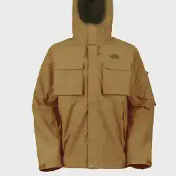 Tan/Brown North Face Decagon Jacket