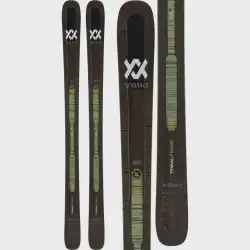 A pair of Volkl Mantra Skis