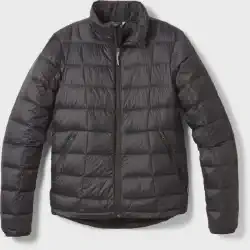 Black REI Co-Op Down Jacket without a hood