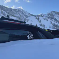 Truck in front of Alta