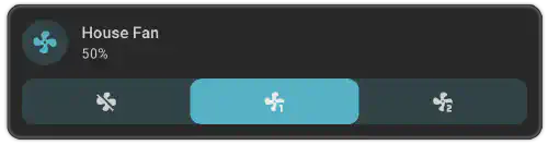 House fan control entity in Home Assistant House fan control entity in Home Assistant